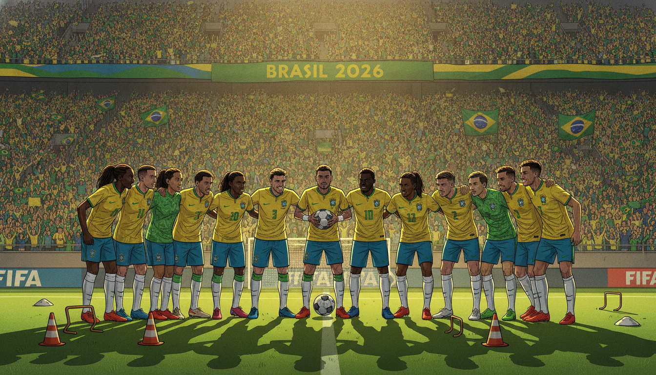 Brazail Team squad for FIFA 2026