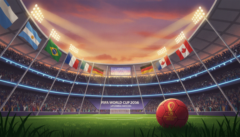 Upcoming Match info FIFA 2026